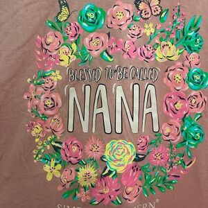 Simply Southern Salmon tee - Nana